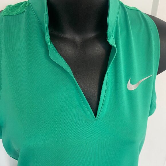 NWT Nike Dri-fit Activewear Athletic Sleeveless Shirt Tennis Golf Top Size Small - Picture 3 of 8